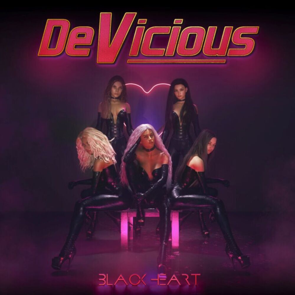 Devicious - Black Heart  CD